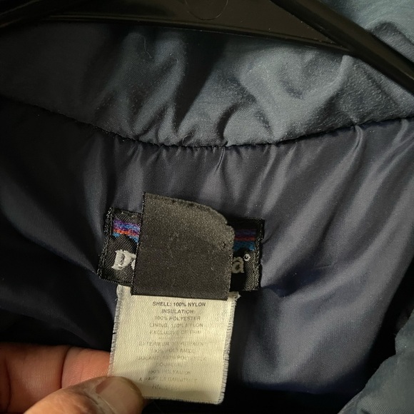 Patagonia Purple Puffer Oversize Winter Coat with Detachable Hood Size:‎ M - Picture 10 of 16